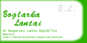 boglarka lantai business card